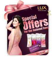 Lux Special offer Facebook tab